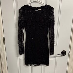 Altar'd‎ State Black Sequin Dress
